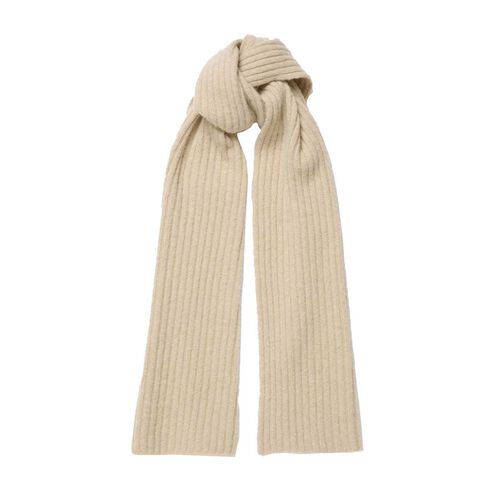 Veronika Maine Fawn Chunky Alpaca Merino Scarf